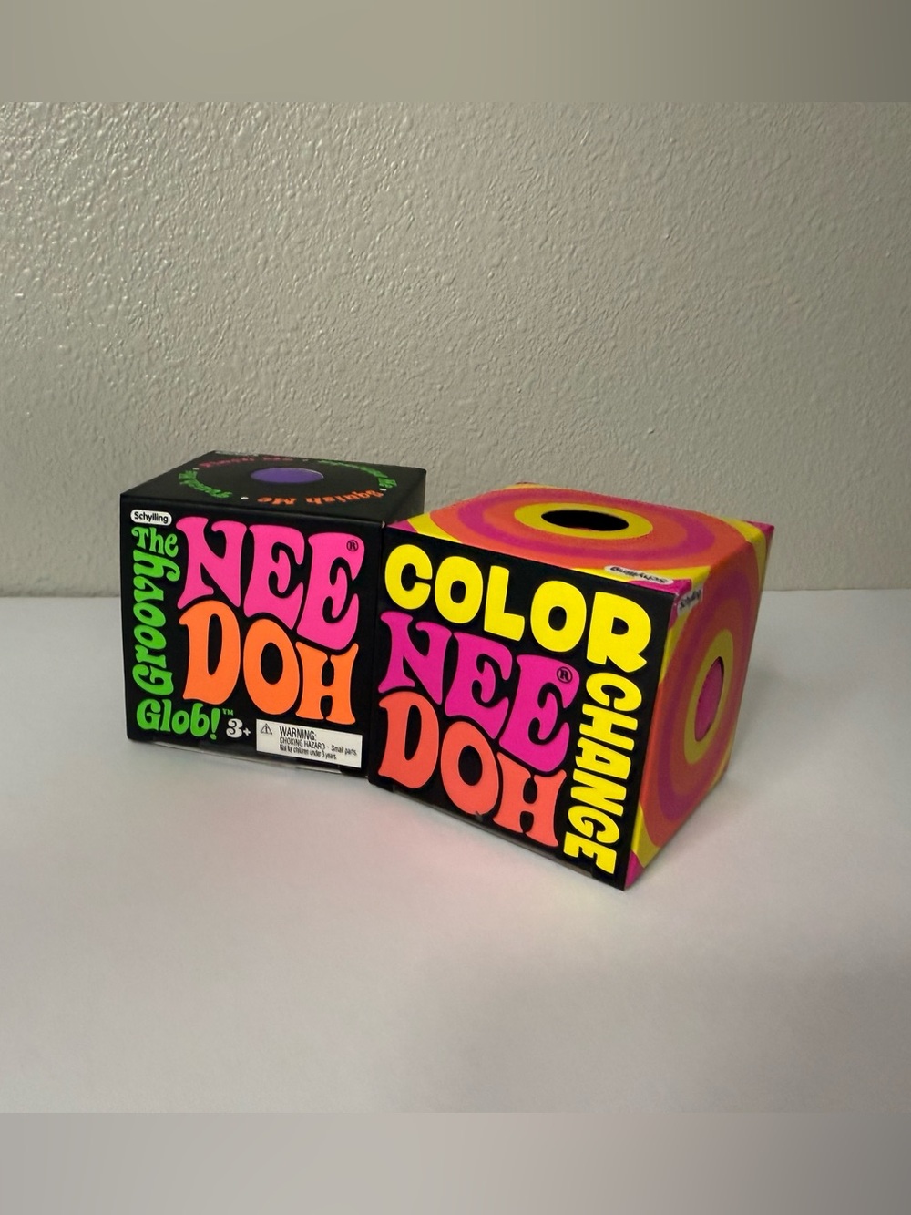 NeeDoh Color Change and Groovy Glob